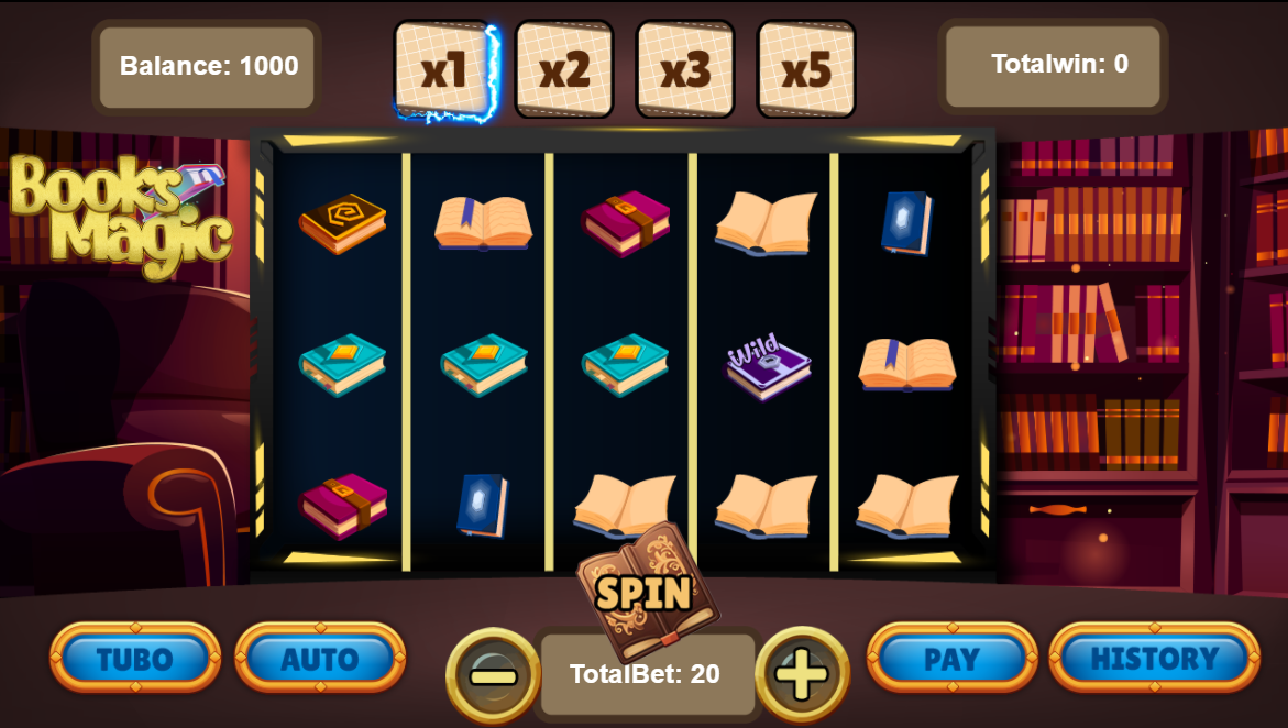 Magical Books Slot